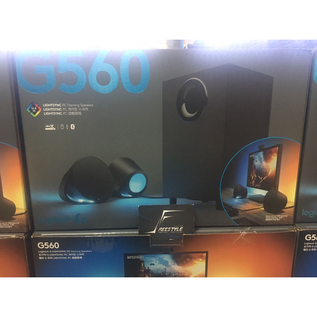 Logitech G560 LIGHTSYNC PC Gaming Speakers Garansi Resmi Logitech 2 Tahun