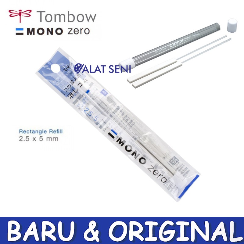 

Tombow Mono Zero Eraser 2,5mm (Refill) Terlaris dan Termurah