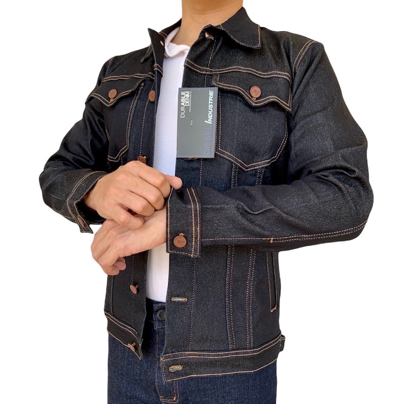 HOT SALE JACKET JEANS PRIA REGULER ORIGINAL DIESEL STRETCH- JAKET JEANS DIESEL