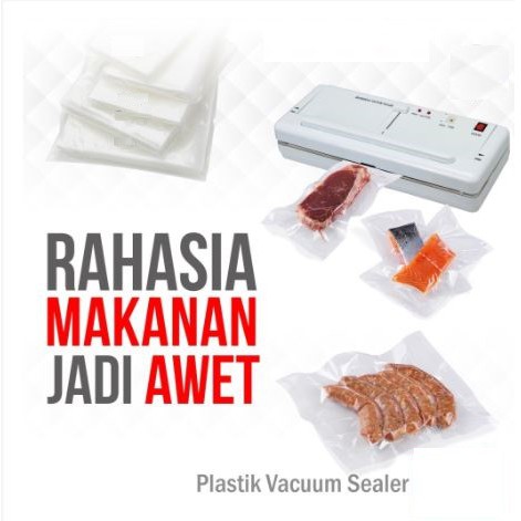 Plastik Vacum Bag Embossed/Plastik Vakum Makanan Emboss/Plastik Sealer