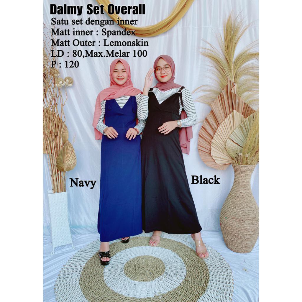 Overall Set Linea Dalmy Fazra Lesya  Lemonskin Part 1