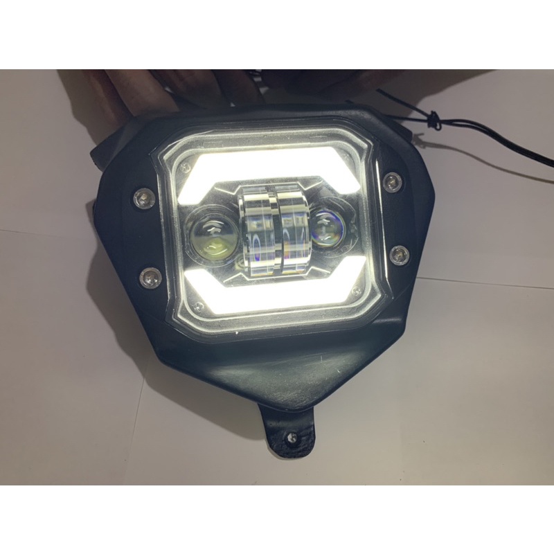 Lampu daymaker led+batok crf pnp crf Lampu depan crf+batok