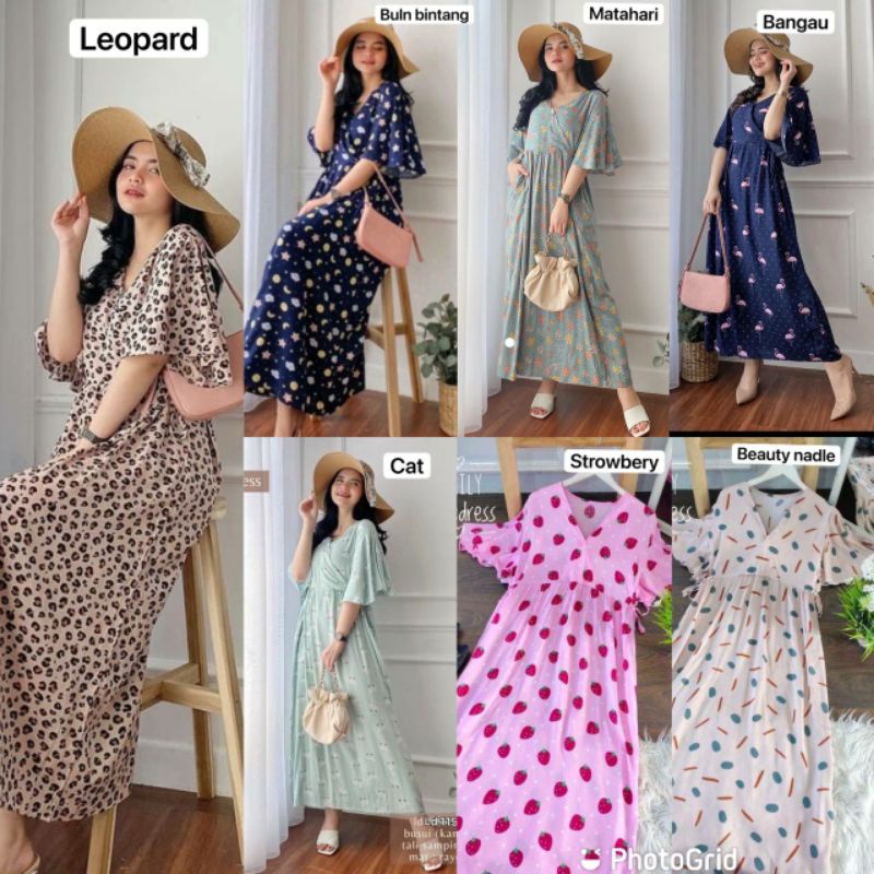 KIMONO DRESS // DRESS KAREEN // Dress kareen viral emily homedress