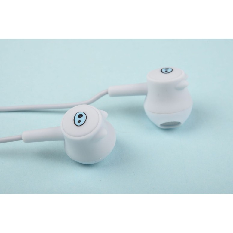 [E-137] Headset Earphone Motif Simple HIDUNG BABI LUCU / Wadah Earphone Motif PIGGY NOSE Unik Elegan