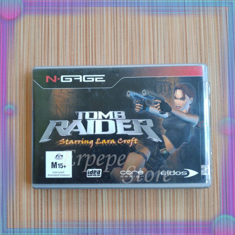 Game Card Nokia N Gage Classic QD Tomb Raider