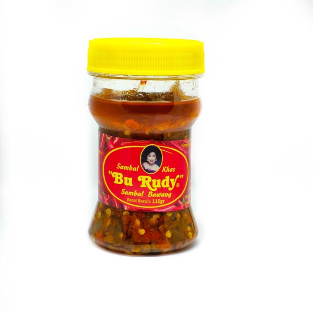 Jual Sambal Bawang Bu Rudy Asli 100 Indonesia Shopee Indonesia