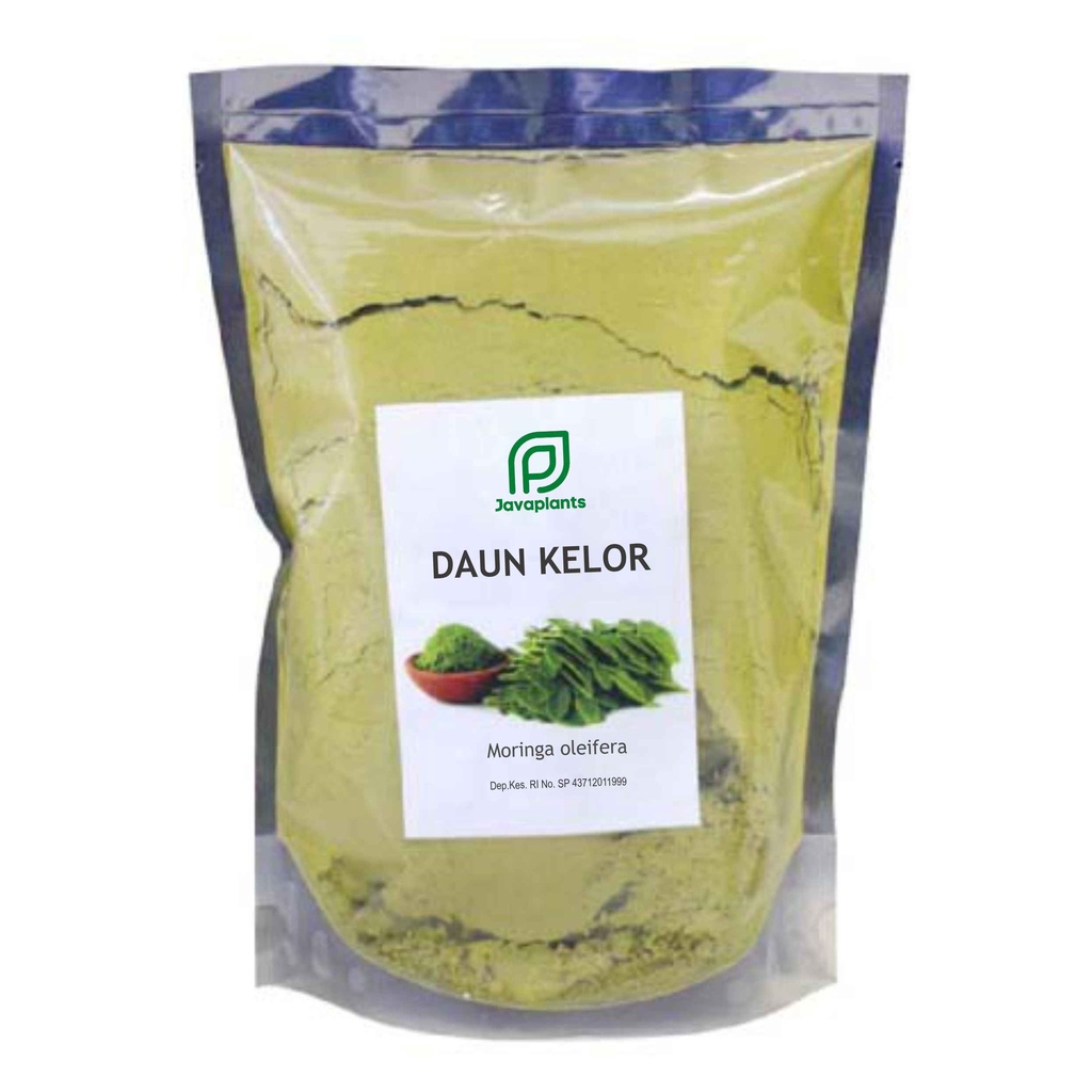 

BUBUK DAUN KELOR 500 g Grade A Serbuk Kelorina Moringa oleifera 100% Asli Ready Stock