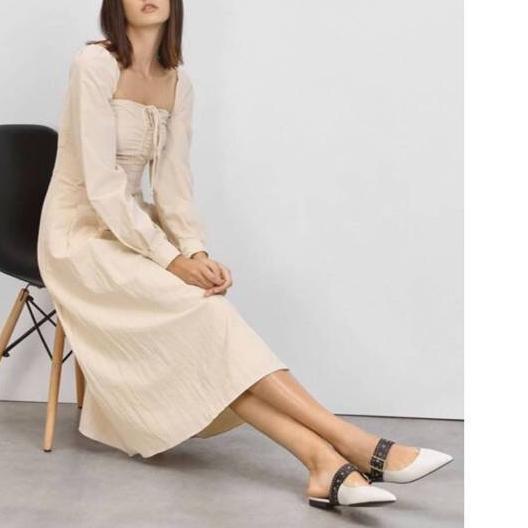 ◘ Sepatu CK-214 Buckle Mules ☻