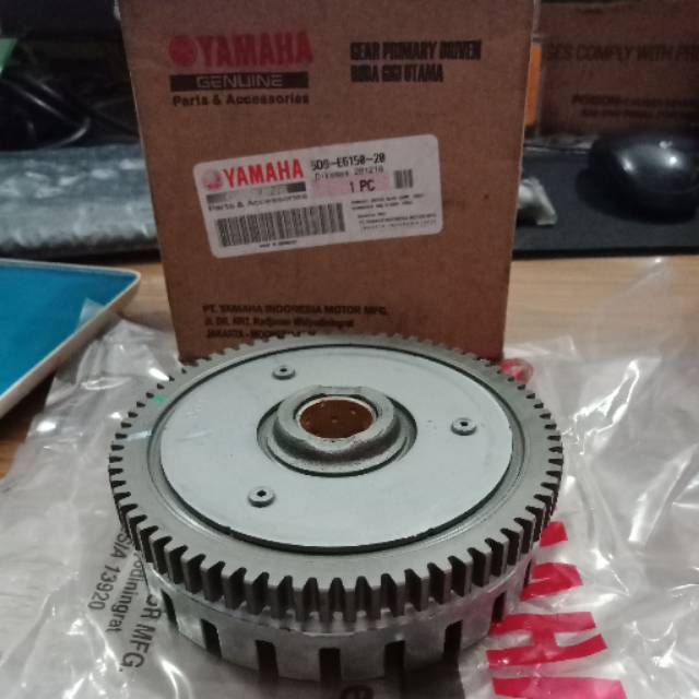 GIGI GENDENG RUMAH KOPLING JUPITER Z NEW Z1 ORIGINAL ASLI YAMAHA 5D9