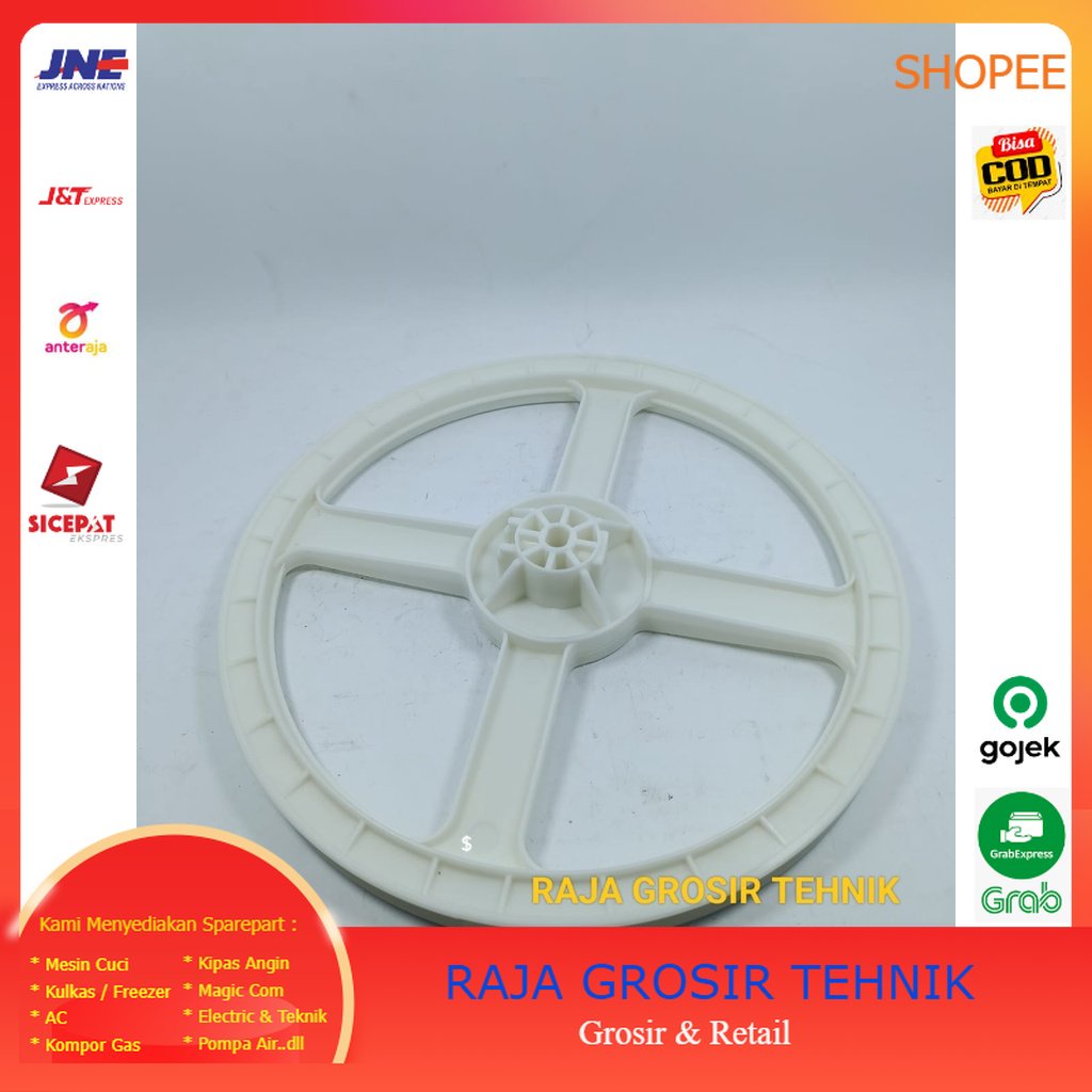 Pulley Gear Box Mesin Cuci Sharp/Pully Gear Box
