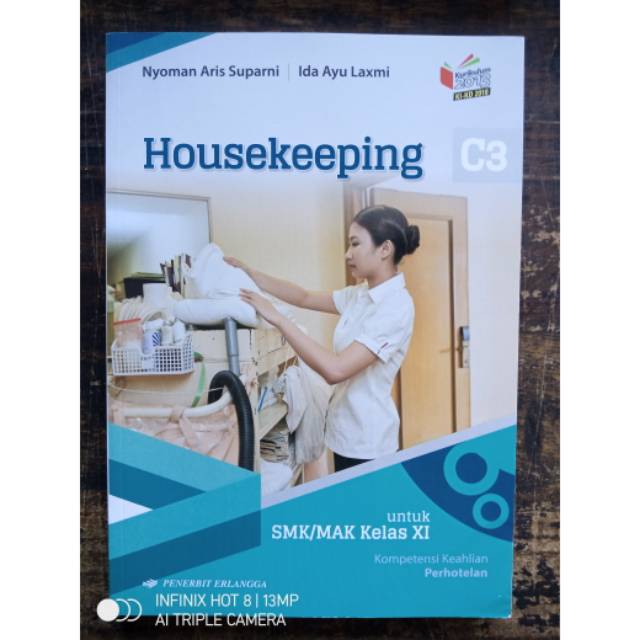 Housekeeping kelas 2 smk/mak (xi) keahlian perhotelan k13 revisi KI-KD penerbit erlangga