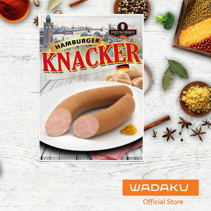

Sosis babi sven' choice Hamburger knacker 140g