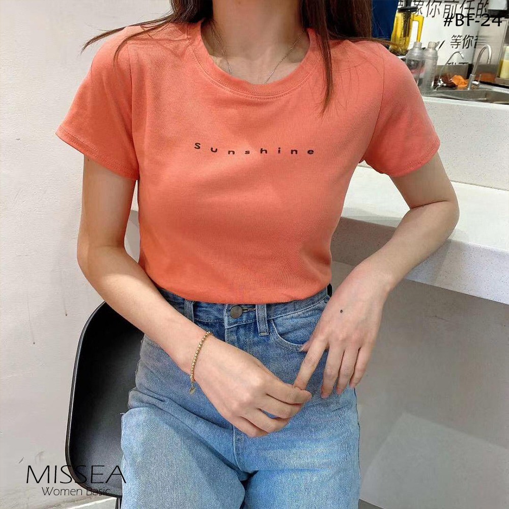 (BISA COD) KAOS IMPORT WANITA - Atasan Baju Cewek Simple Berkualitas Harga Reseller Murah - Supplier