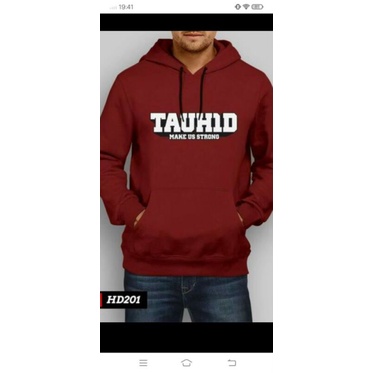 TERLARIS JAKET HOODIE ISLAMI TAUHID