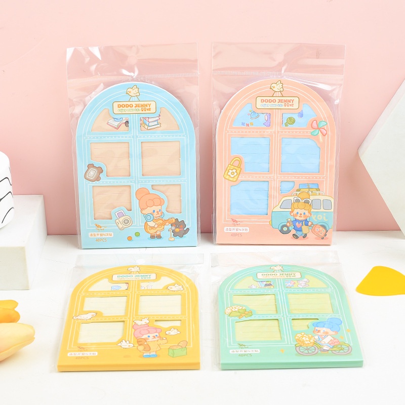 Sticky Notes Enjoy Your Life Pintu Lucu Premium