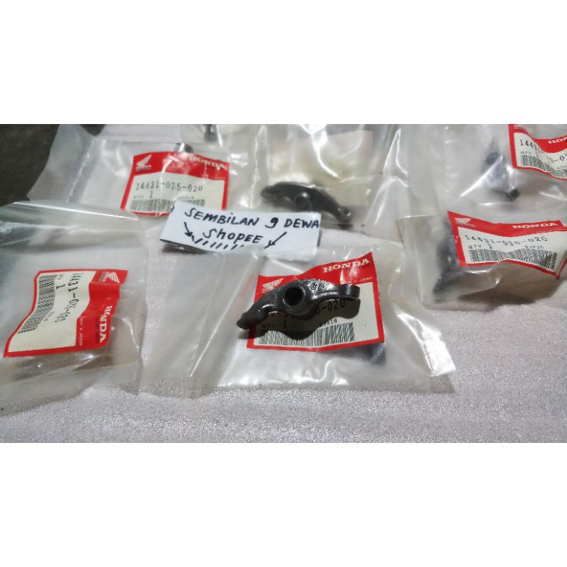 platuk pelatuk rocker arm  klep honda win original japan 14431 035 020