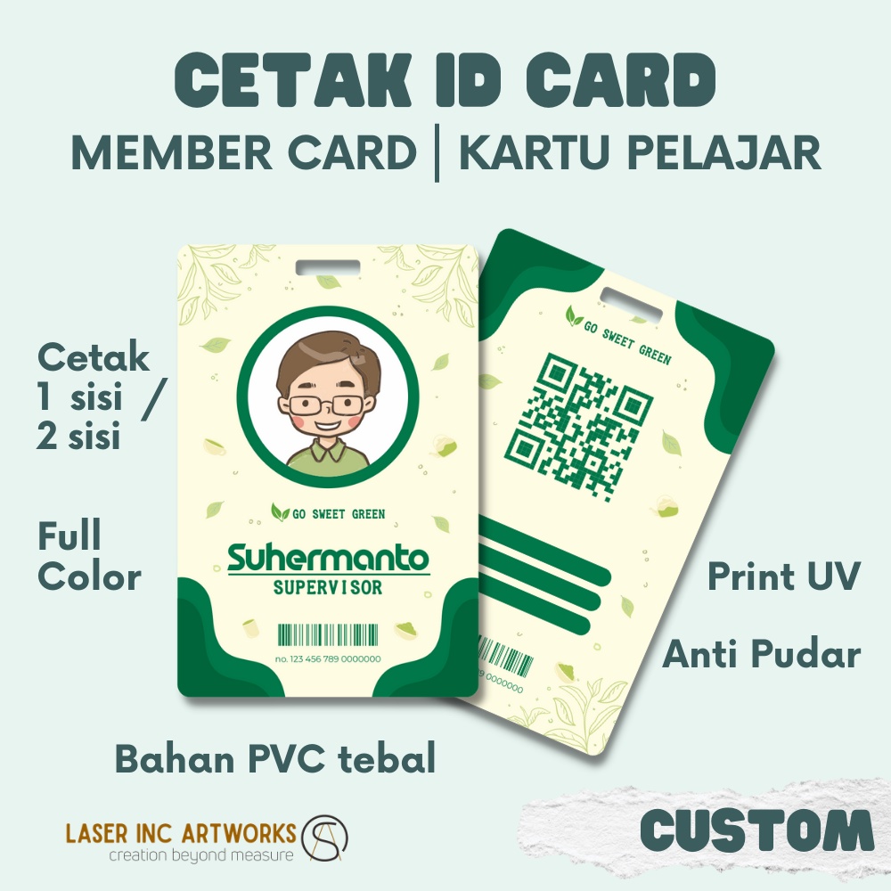 

CETAK KARTU ID CARD / KARTU MEMBER / KARTU PELAJAR / KARTU MAHASISWA