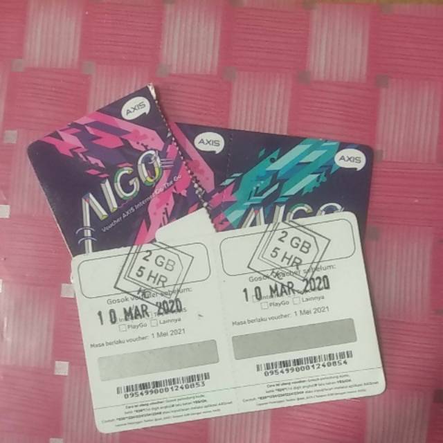 Axis aigo 2 GB 5 hari