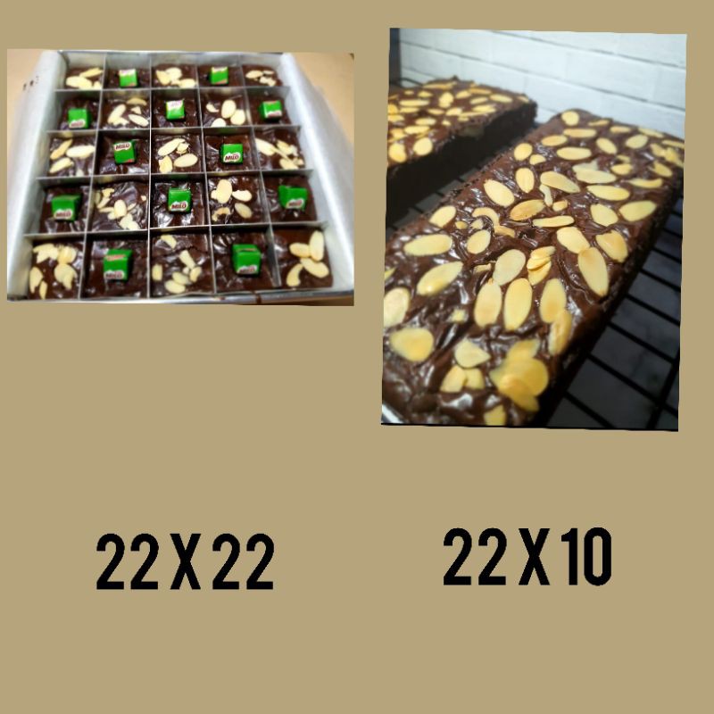 

Fudgy brownies