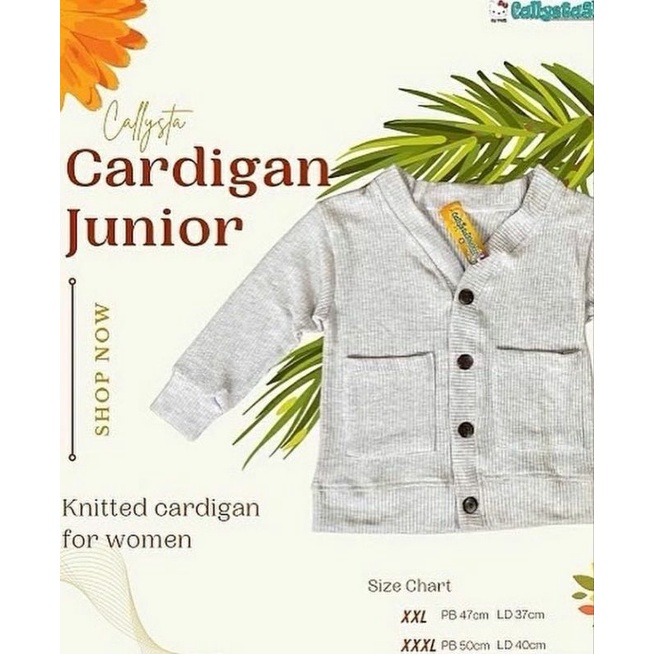 CARDIGAN ANAK PEREMPUAN CALLYSTA JUNIOR