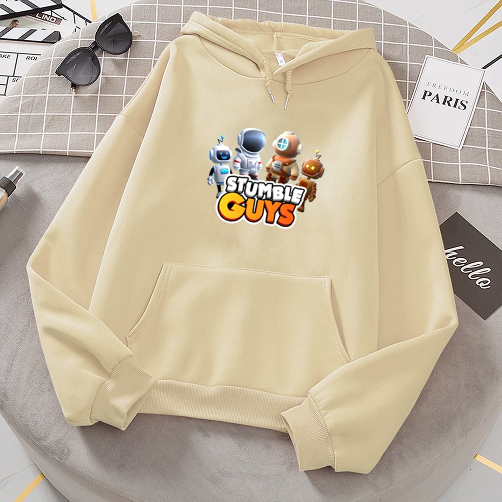 Sweater hoodie anak laki laki STUMBLE GUYS suwiter anak cewek cowok game