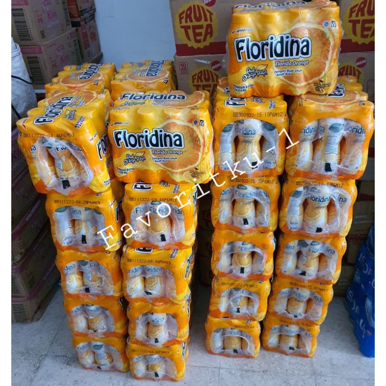 

FLORIDINA Real Pulp Orange atau Coco 350ml.1 Bal Isi 12 Botol.OJOL Only