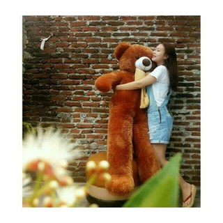  BONEKA 150 CM COKELAT SETINGGI ORANG DEWASA TERMURAH 