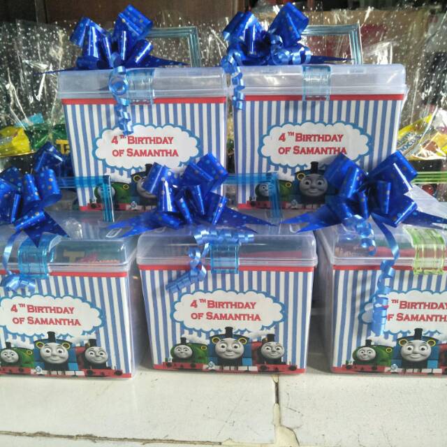 

Paket souvenir case box ulang tahun anak