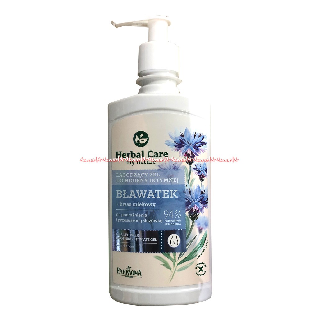 Herbal Care My Nature Blawatek Soothing Initmate Gel Cornflower 330 ml