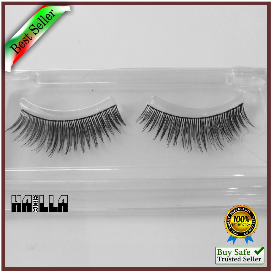 Bulu mata Palsu 046 Fake Eyelash Natural Lembut Premium Bagus Murah Kualitas Export