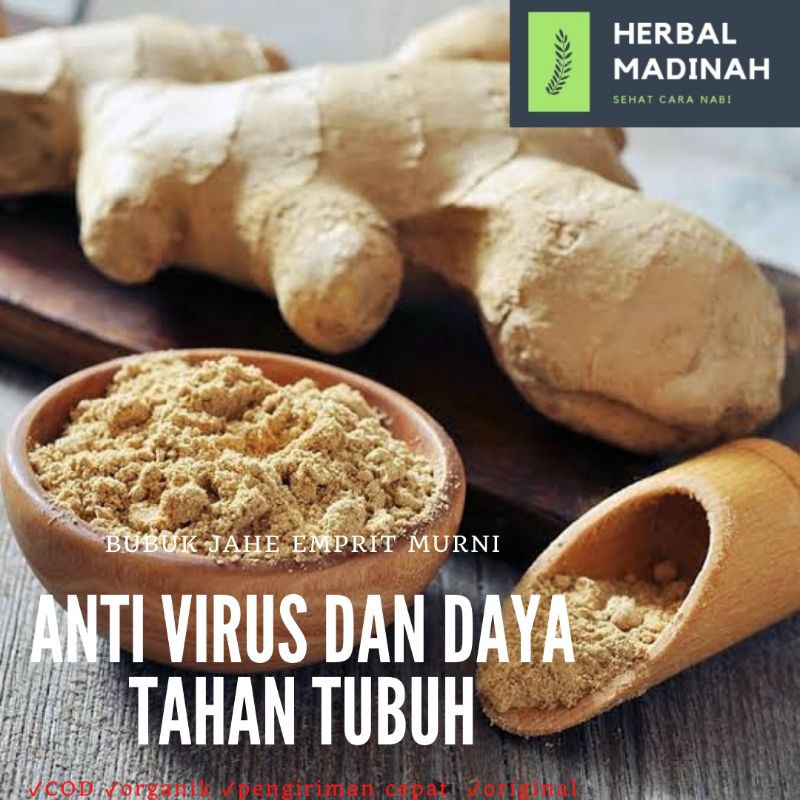 

Empon Mpon jahe emprit Powder bubuk original tanpa ampas 500gr