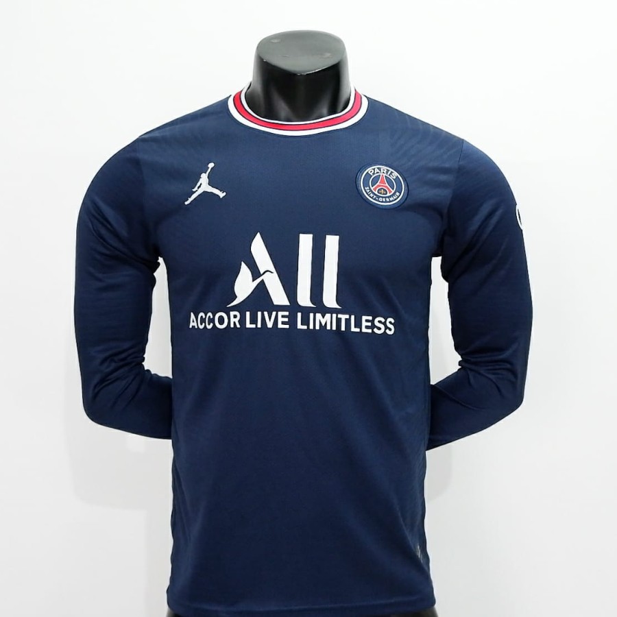JERSEY BOLA PSG HOME LONGSLEEVE 2021/2022 GRADE ORI IMPORT