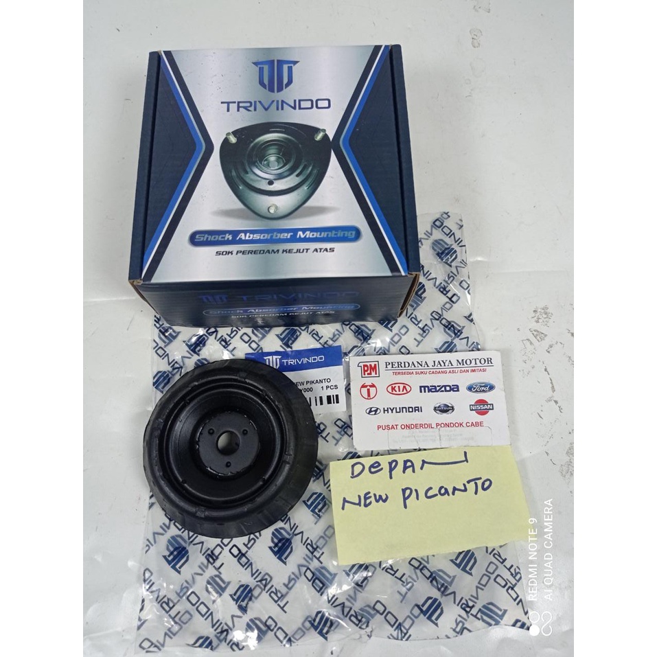 Support Mounting Shockbreaker Depan KIA All New Rio Picanto Hyundai i20 i-20 Grand Avega