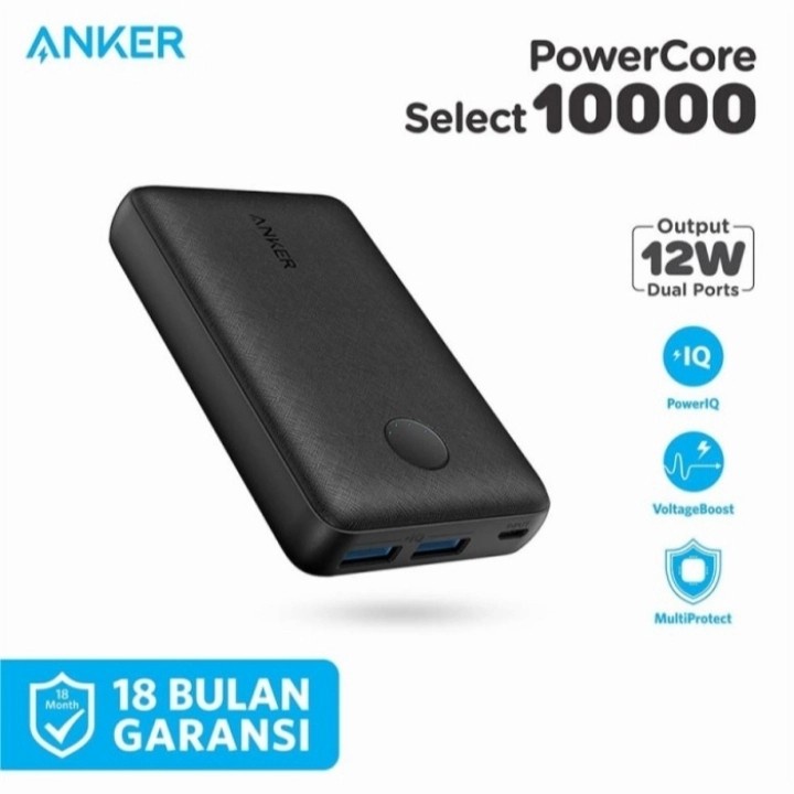 Powerbank Anker 10000mAh Original Resmi Anker