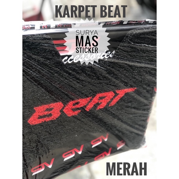 karpet motor beat 2020 2021 alas kaki pijakan kaki honda beat