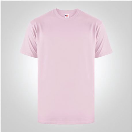 Baju Kaos Polos Premium Katun Warna Light Pink