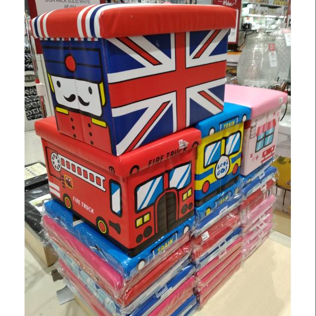 STORAGE BOX ANAK / TEMPAT MAINAN ANAK / BOX MAINAN ANAK LUCU MURAH