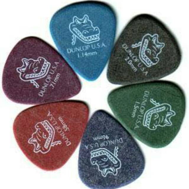 Pick gitar dunlop gator