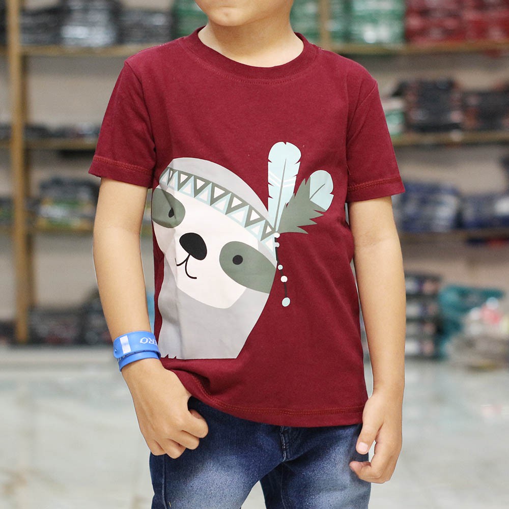 KONVEKSI BAJU  KAOS  ANAK TERMURAH GAMBAR  INDIAN LUCU 