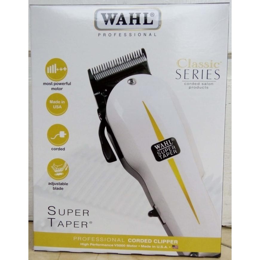 Promo Terbaru Original Hair Clipper Wahl Super Taper Classic Series / ALAT POTONG RAMBUT