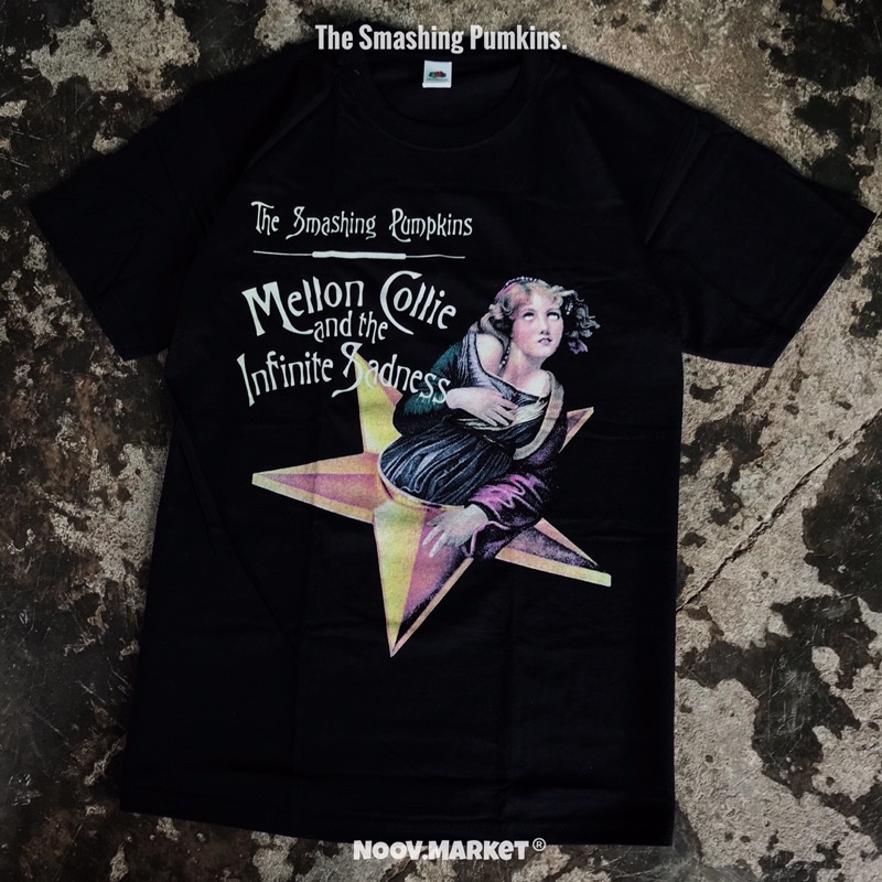 NOOV MUSIC Tshirt Baju Kaos Smashing Pumkins - Mellon Collie