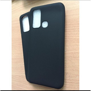 Softcase Vivo Y20 Y20s Y12s Y30 Y30i Y50 Slim Matte Case Hitam Black Silikon Lentur Lembut