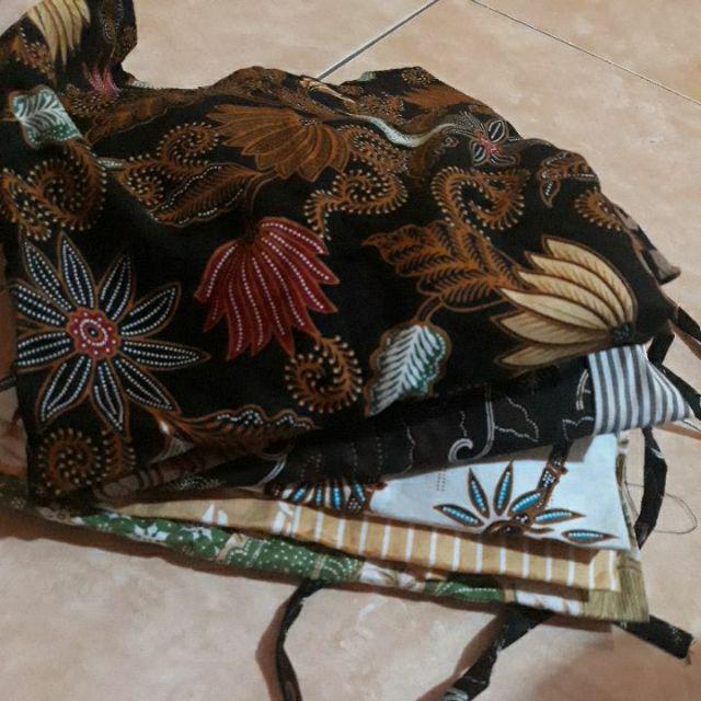 Atasan Batik Dolby Dolbi Dobby Doby Tenun Sutra Tulis Halus Katun Atbm Baron ,sarombit Atasan