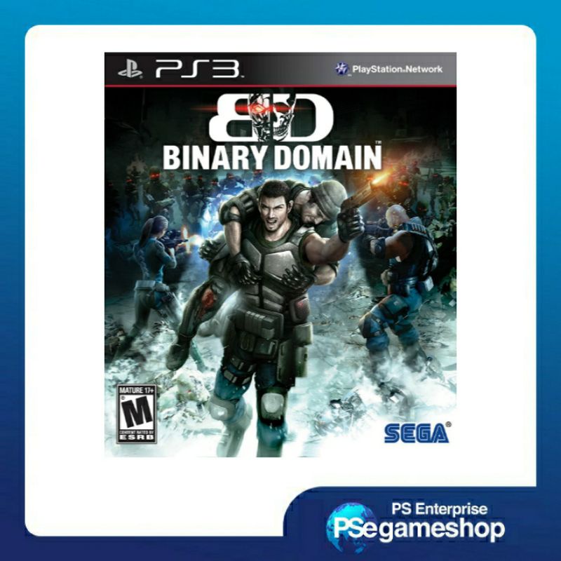 Ps3 Binary Domain (  Eng / noseal ) preloved