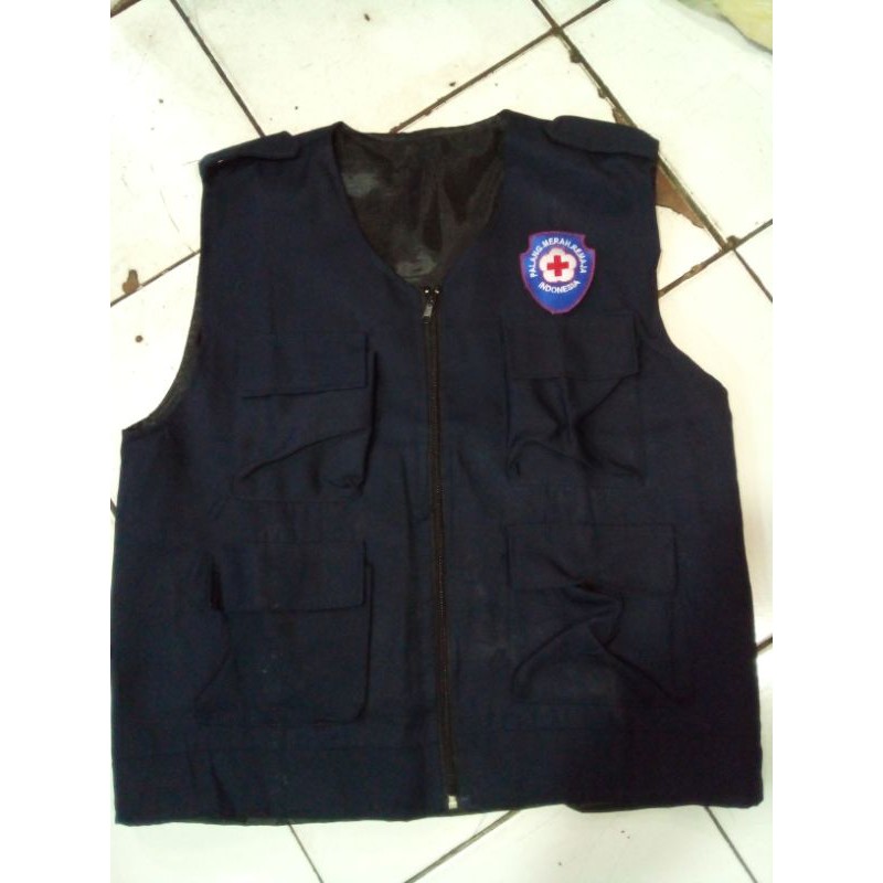 rompi PMR biru dongker