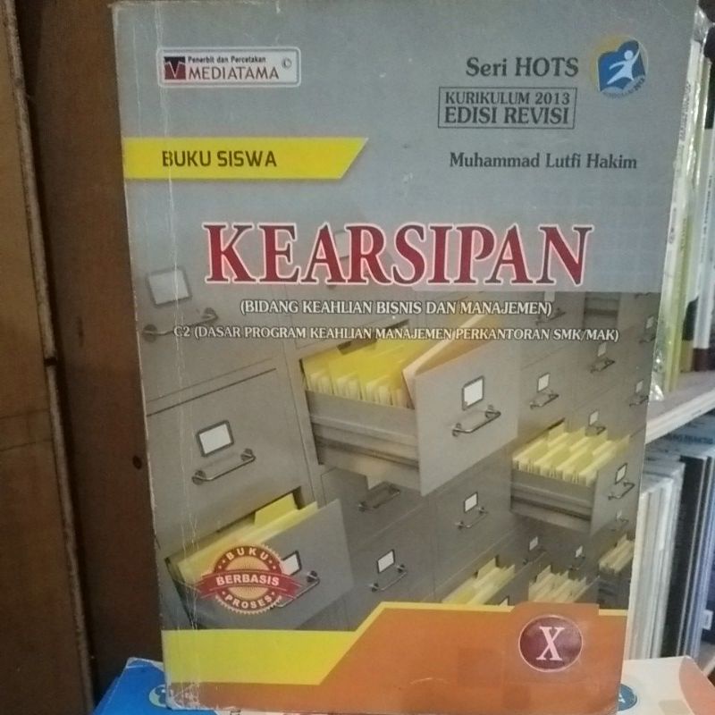 Jual Kearsipan Buku Siswa Smk Kelas Mediatama Shopee Indonesia