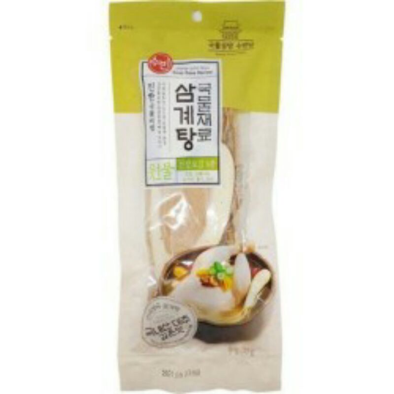 

samgyetang jaero 70gr / bumbu rempah ayam ginseng