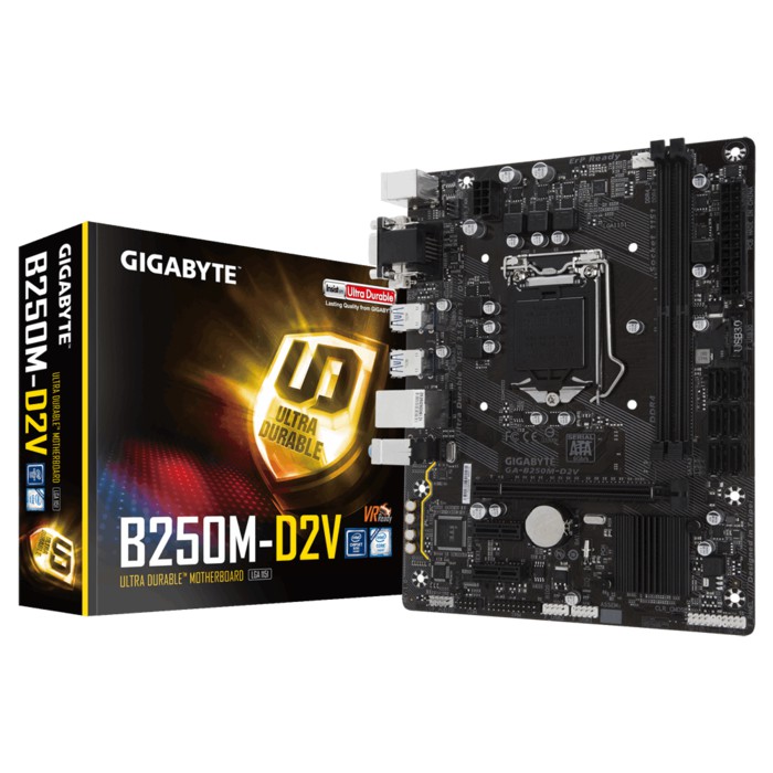 Gigabyte GA-B250M-D2V Socket 1151 KABY LAKE MOTHERBOARD