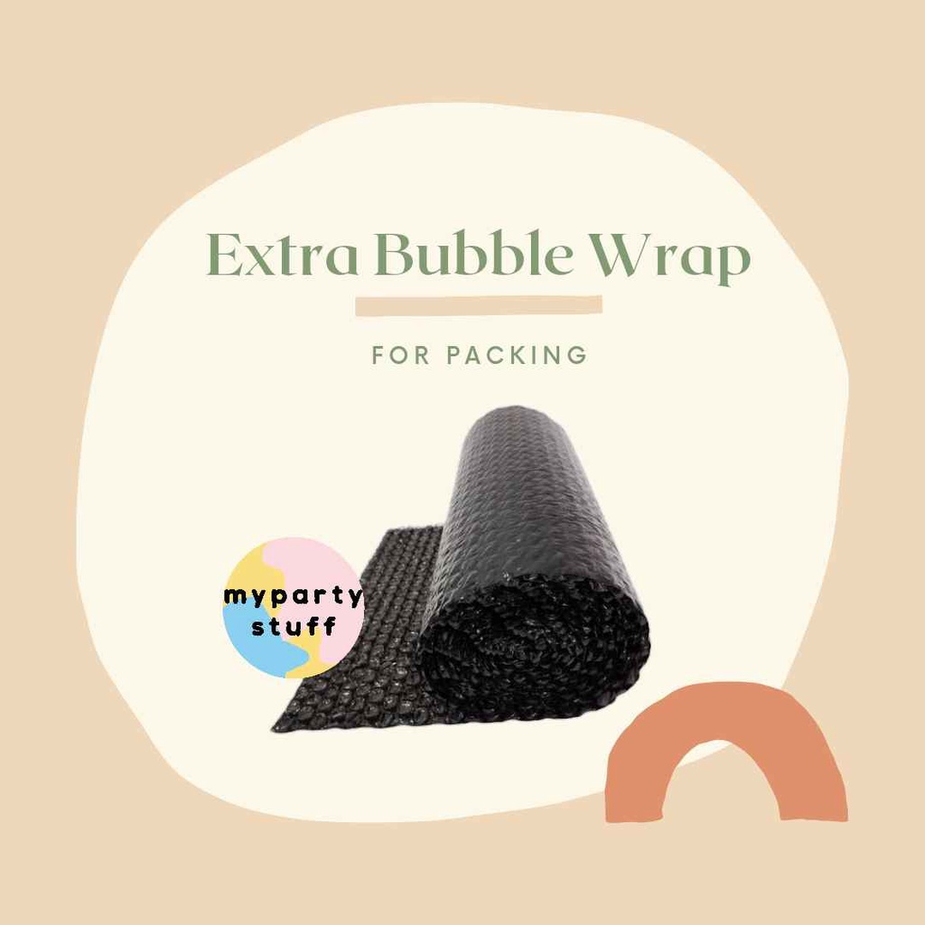 

Tambahan Bubble Wrap untuk Packing Box - Extra Bubble Wrap for Packing at My Party Stuff