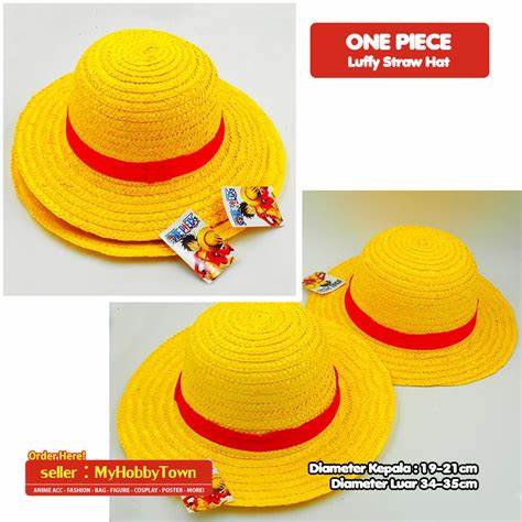 TOPI JERAMI LUFFY ONE PIECE